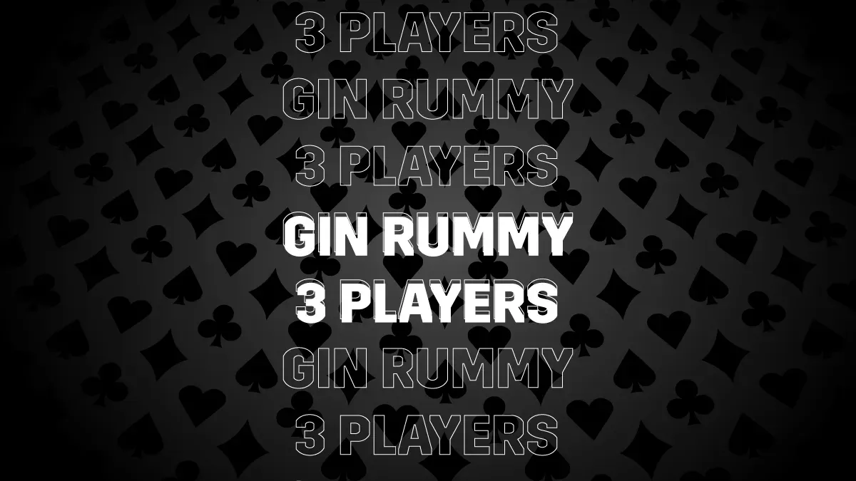 Gin Rummy Rules (3 Players)